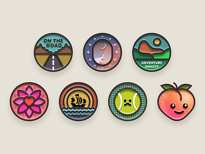 May 2023 achievement badge health pin sticker