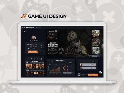 Game UI Design for Call of Duty