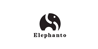 Elephanto Logo Animation 2d animation logo logo animation motion graphics sujonmaji