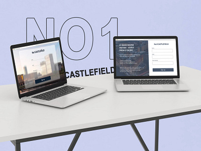 Landing Page Design for No.1 Castlefield