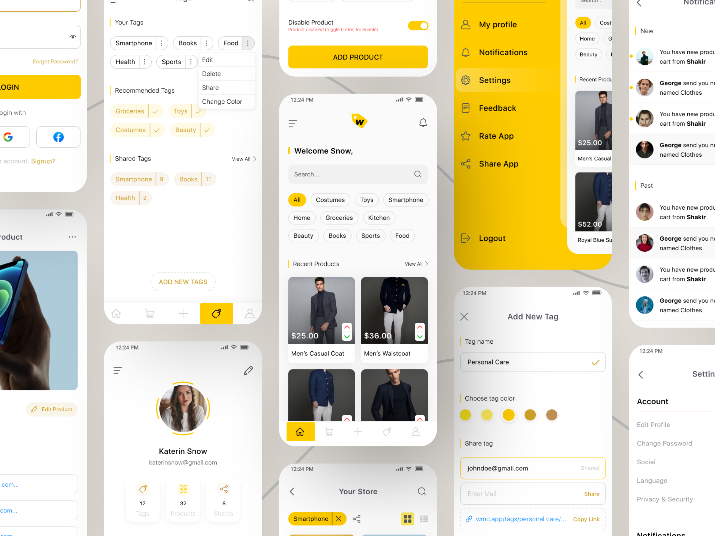 Example of Innovative Mobile App UX/UI Design