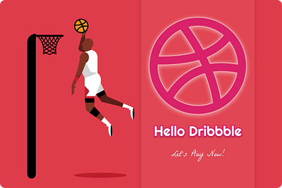 Hello Dribbble! design illustration ui