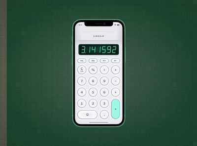 Retro Calculator | 100 days design challenge application challenge design mobile retro ui