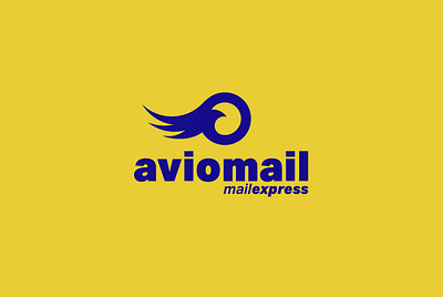 AvioMailExpress logo design branding graphic design logo