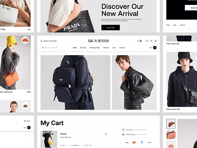 E-Commerce Web Design design e commerce marketplace online shop online shopping shopify shopping app store ui ux web webdesign website wholesale