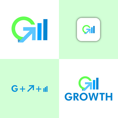 Growth appicon applogo crypto gridlogo logo logobrand logoconcept logodesign logodesigner logoinspire logologo logomark logoprocess logoroom logos logosai modernlogo symbol thirtylogos wallet