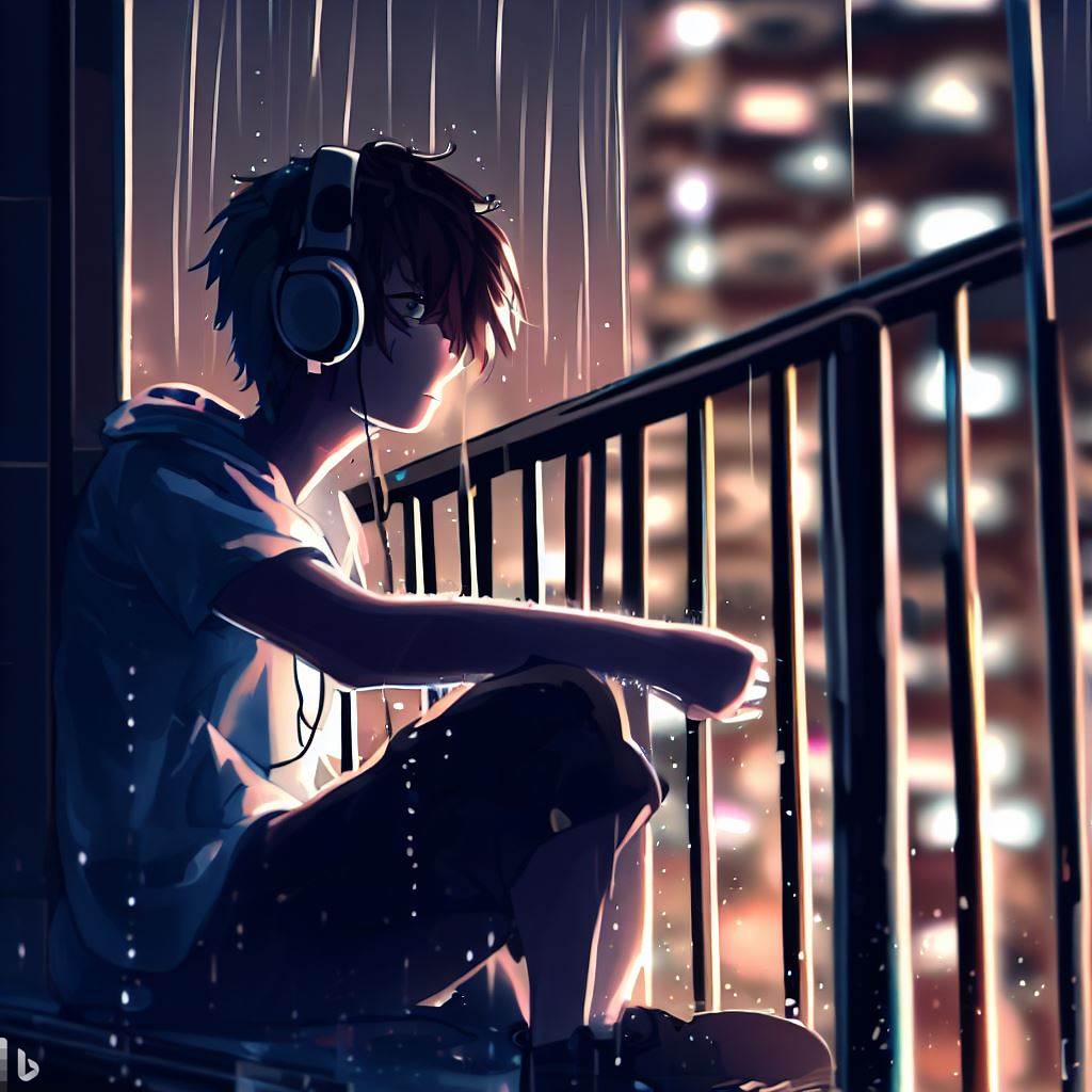 Music Anime Boy With Headphones Anime Girl Listening to Music HD phone  wallpaper  Pxfuel