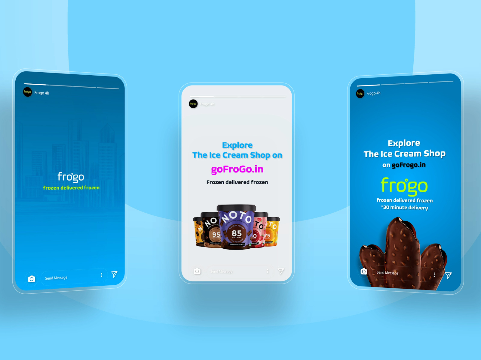 Instagram Reels - Frogo animation branding deliverydesign design designstudio digitaldesignstudio fooddesign foodsocialmedia graphicdesign illustration instagram instagramanimation instagramdeisgns instagramtemplates motion graphics socialmediatemplate ui ui ux ux