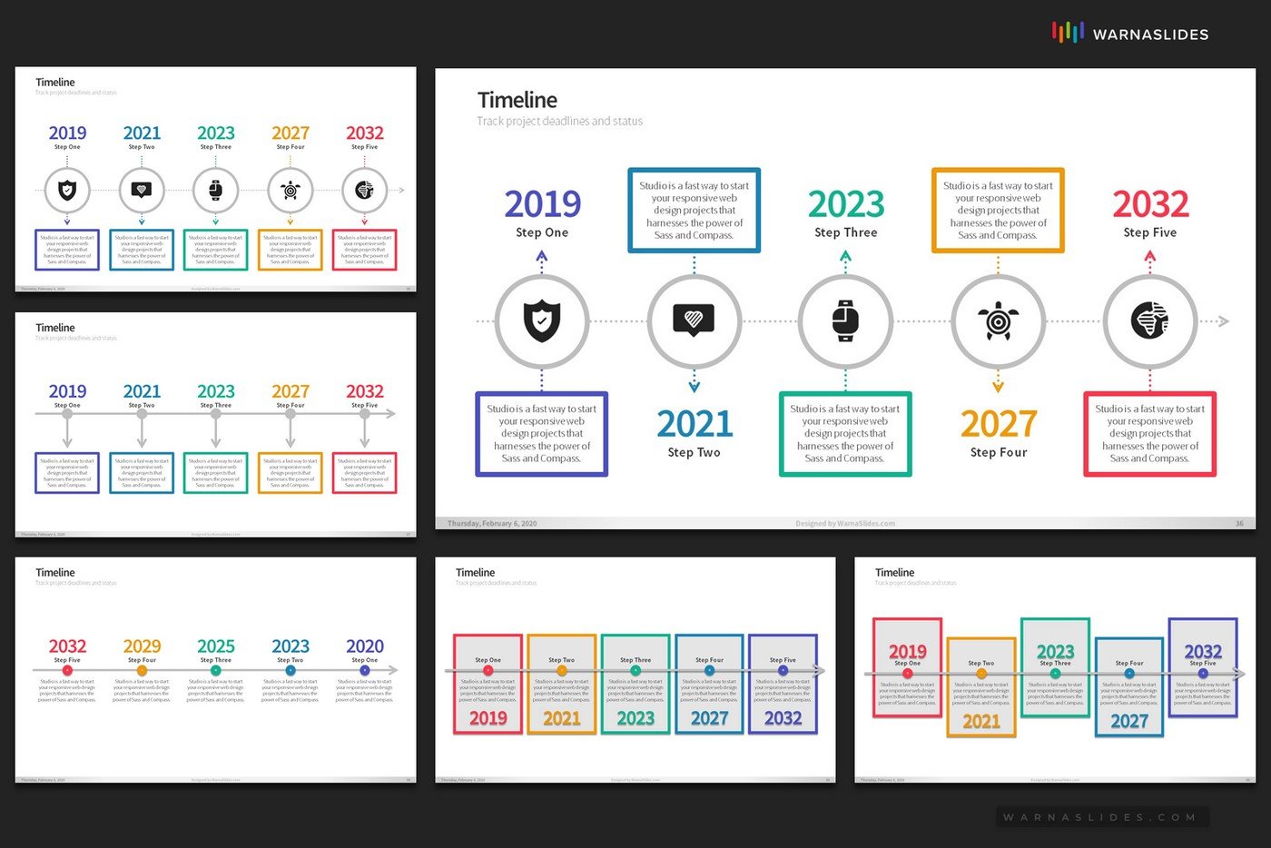 timeline graphic for powerpoint