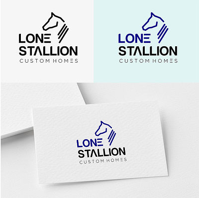 LONE STALLION LOGO design logo vector
