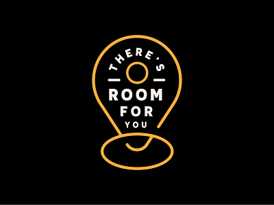 There's Room For You Badge by Mikey Hayes on Dribbble