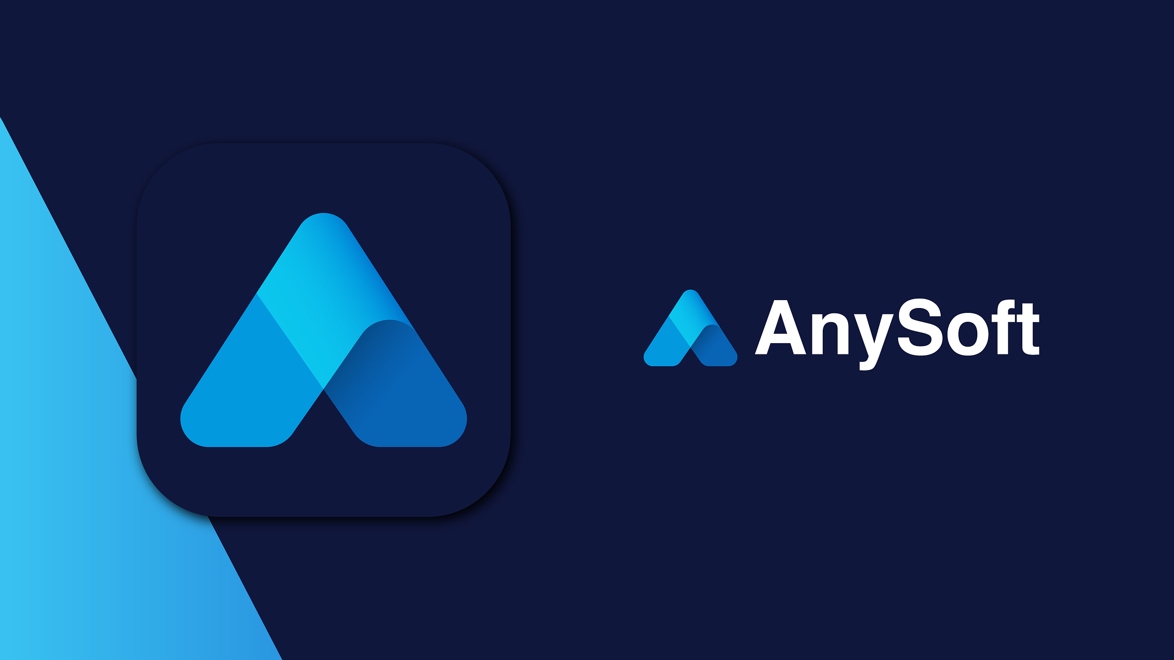 AnySoft Logo by Aryan Thakur - Logo Designer on Dribbble