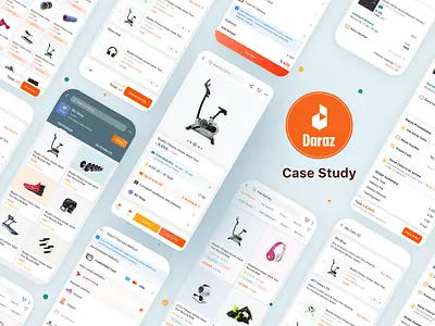 Daraz - E-commerce Mobile App UX Case Study app case study app design app ui ux app ux daraz case study daraz mobile app ecommerce app ecommerce app case study ecommerce case studies figma design free delivery free delivery case study mobile app case study product design usability testing user experience user interface user research user testing ux case study