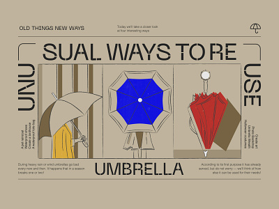 Umbrella craft design drawing illustration painting rozov ui umbrella wnbl
