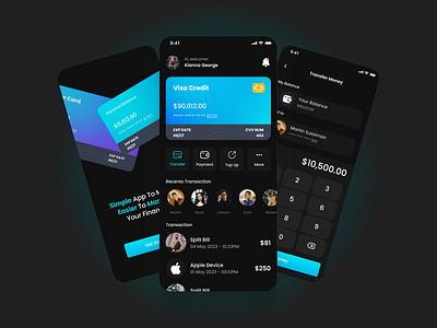 Transactions - Transfer/Send Money design figma finance mobile app design sendmoney transactions