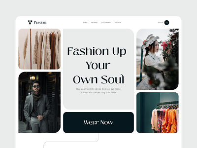 Clothing Fashion Website Landing Page Design app design fashion design fashion website landing page landingpage design product design ui ui design uiux user experience design user interface design ux design website design