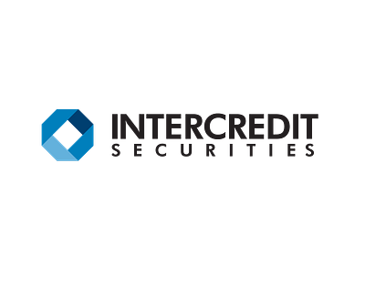Intercredit Securities (Bank and Financial) Logo appicon bank branding business corporate financial fintech logo logodesign minimal modern modernlogo sme startup