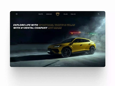 MVP Miami Car Rentals Website Redesign design ui uiux user expirience user interface webdesign website