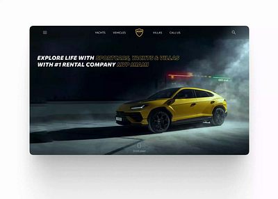 MVP Miami Car Rentals Website Redesign design ui uiux user expirience user interface webdesign website