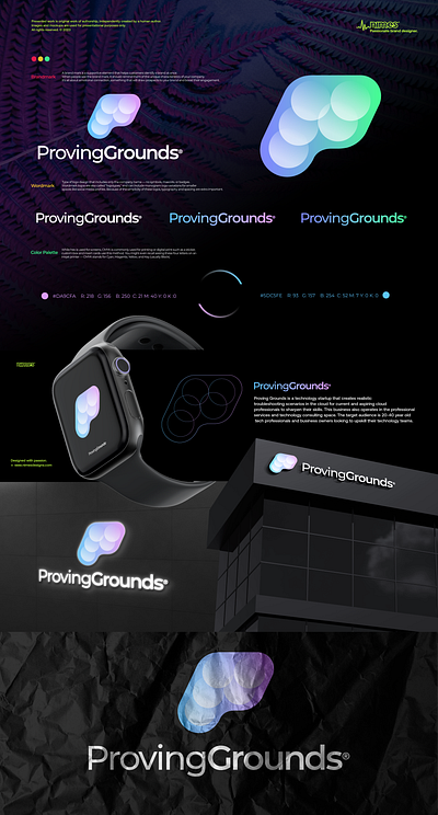 PG Branding branding design gradient illustration logo logo design logodesign modern technology ui