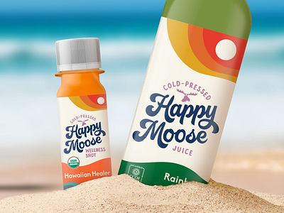 Happy Moose - Packaging Design branding brochure design graphic design media design typography vector