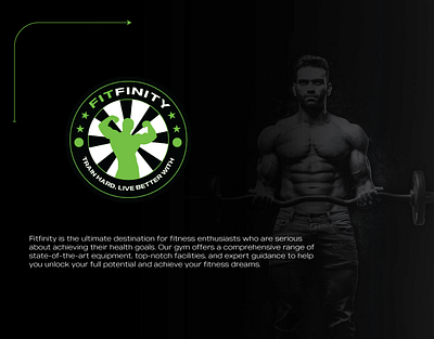 Fitfinity | Gym Logo Design fitness gym logo logodesign