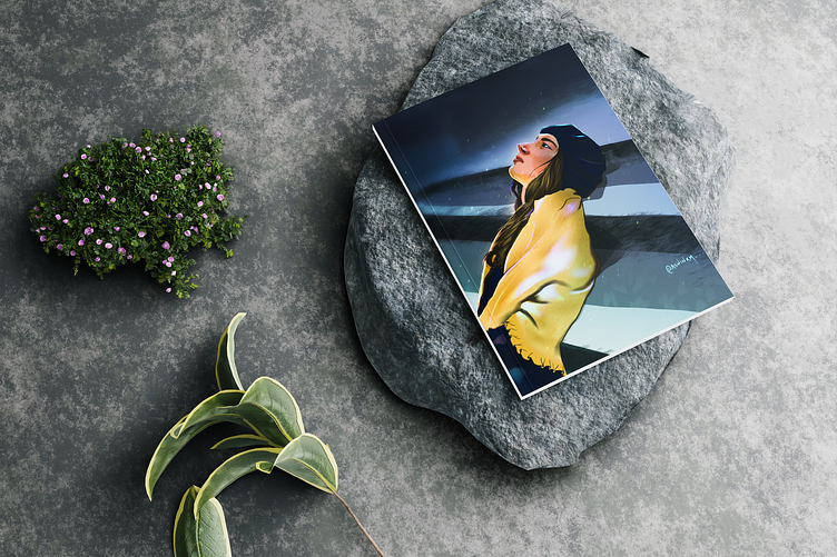 Magazine Cover Page Illustration by Aswin KM on Dribbble
