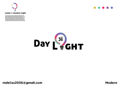 Day Light Logo Design branding design graphic design illustration letter logo light logo logo logo design ui ux vector