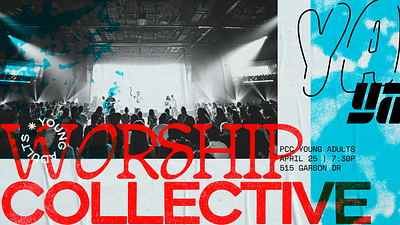 Worship Collective | Passion Young Adults art branding design graphic design marketing production social media social media design social media post