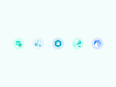 Icons for the Formulative website colours design formula iconography icons illustration ui ui design ux web web design website