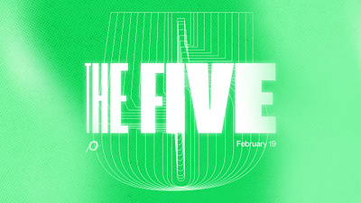 THE FIVE | Passion City Church art color graphic design marketing production social social media social media design social media post