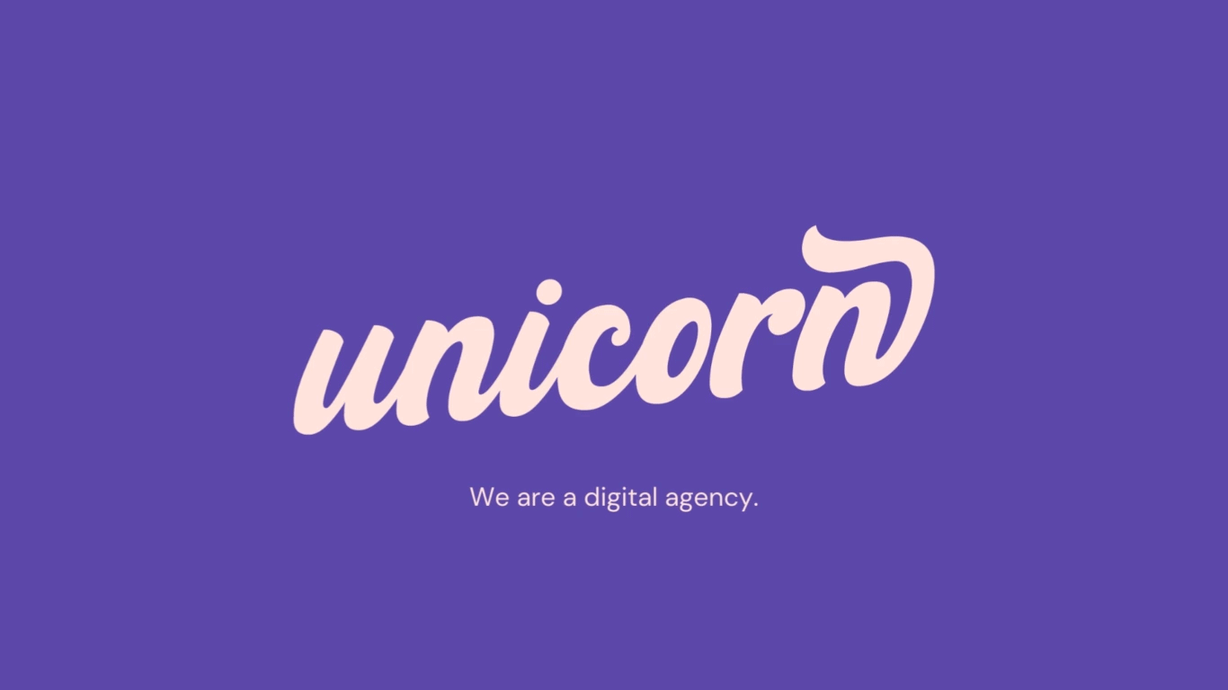 Unicorn Studio animation branding graphic design logo motion graphics