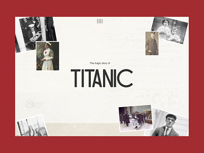 The tragic story of Titanic | Creative longread animation creative longread titanic web design