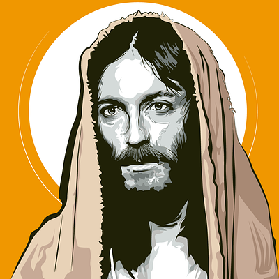 Jesucristo christ cristo design diseño illustration illustrator love paz peace religion vector vectorartwork