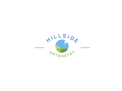 Hillside Optometry | Logo Design art branding graphic design illustration logo logo design