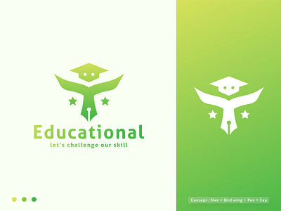 education logo animation book branding design education logo graphic design illustration logo logodesign logotype ui university ux vector