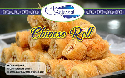 Chinese Roll business dessert dream edible food idea opportunity startup sweet sweets work