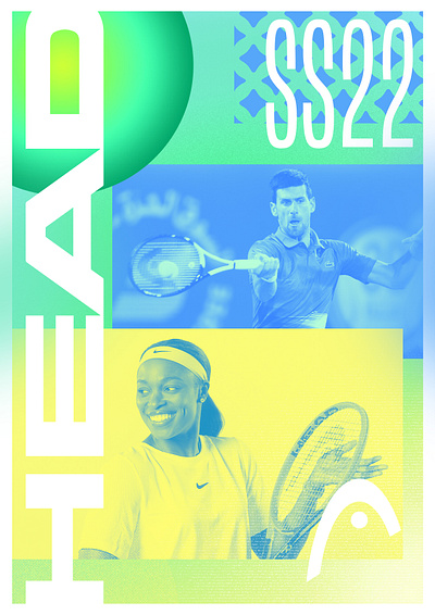 HEAD Tennis - Spring Summer 2022 branding design graphic design