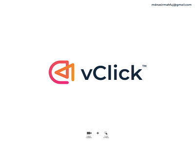 click logo brand branding click design graphic design illustration logo logodesign logotype ui ux vector