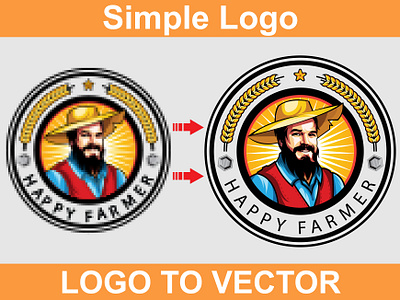 I will do vector tracing or convert to vector quickly design illustration vector