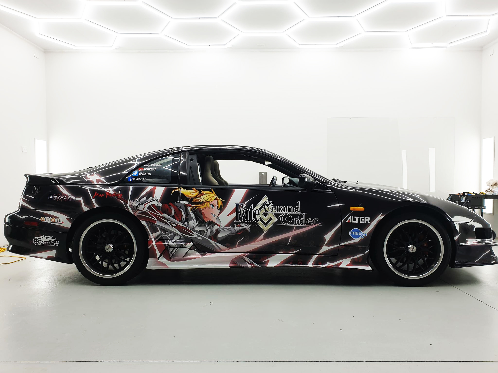 Anime ITASHA My Hero Academia Car Wrap Door Side Stickers Decal Fit Wi |  Car wrap, Car vinyl graphics, Car decals