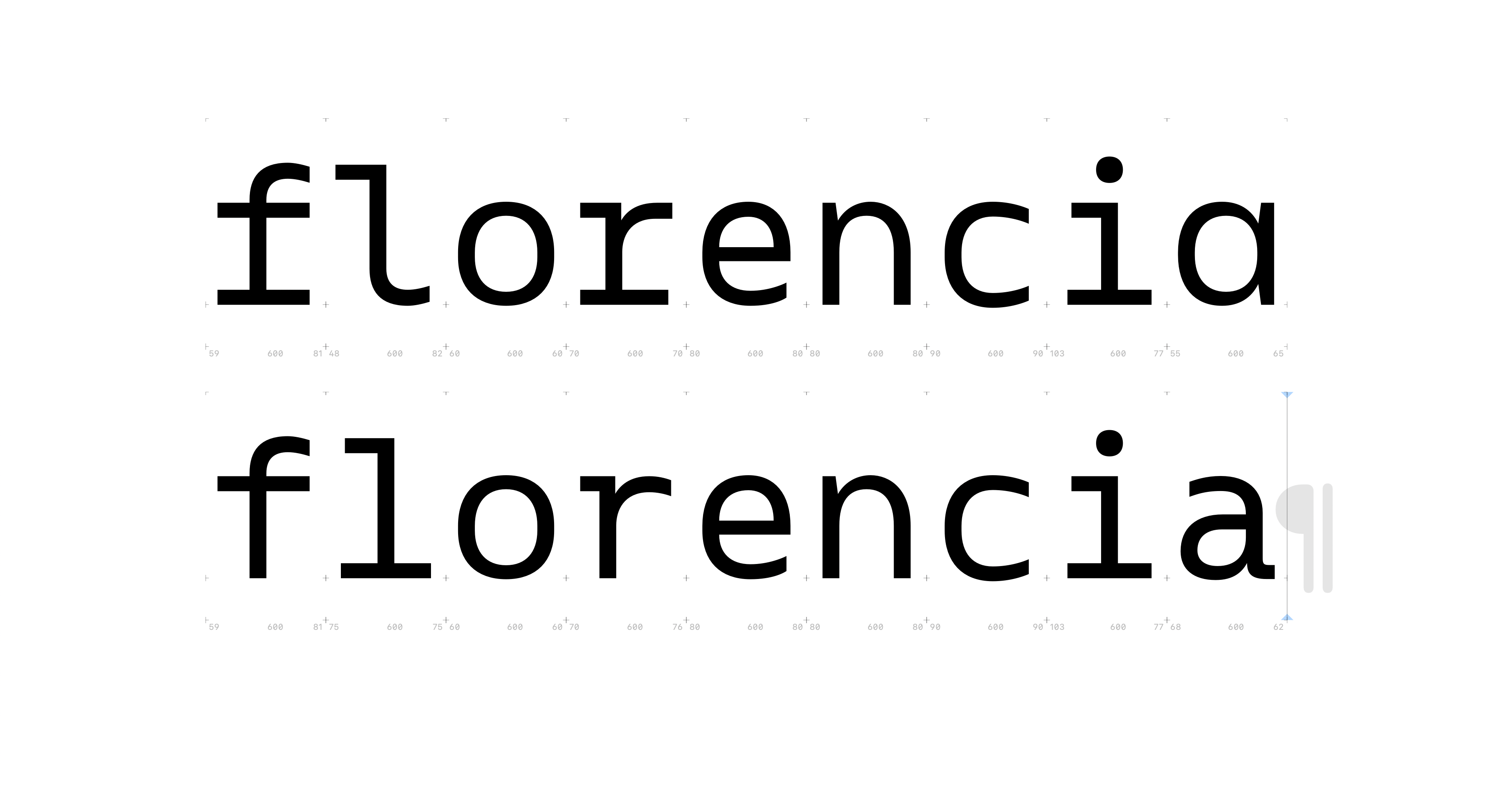 Logsdon monospaced font alternates font lettering mono mono spaced font monospace type type design type foundry typeface typography