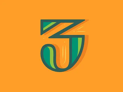 36 Days of Type - 3 3 36 days of type illustration lettering numbers three typography