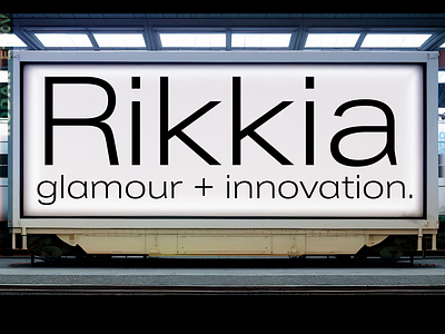 Rikkia Alts ai branding cool creative direction design font design fonts graphic design matt chansky midjourney rikkia typeface typography