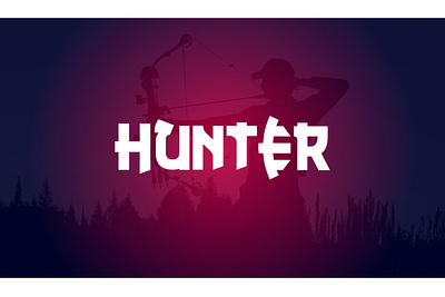 Hunter branding design graphic design hunter hunterlogo illustration logo typography vector