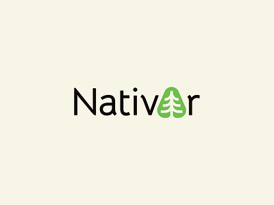 NativAr brand identity branding design graphic design logo minimal