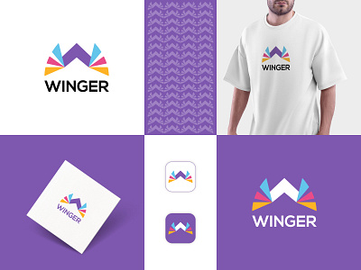 logo, logo design, logo designer, wing logo, w letter logo app branding branding identity creative logo design drasticlogo graphic design illustration logo logo design logo designer logo mark minimalist logo modern logo monogram symbol vector visual identity w letter winger