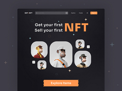 NFT Marketplace Website binance bitcoin blockchain cryptoart cryptocurrency defi ethereum landing marketplace metamask metaverse nft nft marketplace nftart token ui uidesign web design web3.0 website