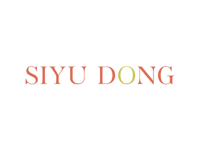 Hi, I’m Siyu! A passionate graphic designer! branding design graphic design illustration logo typography ui vector