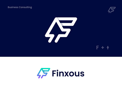 Finxous Logo Design for Business and Consulting Company a b c d e f g h i j k l branding business company consulting logo creative logo graphic design growth illustration logo logo mark mark minimalist logo modern logo n o p q r s t u v w x y z negative space logo smart logo typography vector visual identity design